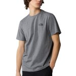 T - shirt homme the north face simple dome gris - coton - manches courtes - col arrondi T - shirt homme the north face simple dome gris - coton - manches courtes - col arrondi