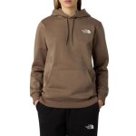 The north face sweat  capuche pour femme simple dome marron nf0a89eybow