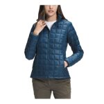 The north face thermoball hoodie tnf bleu veste femme
