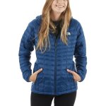 Doudoune femme - the north face - thermoball hoodie tnf - bleu - 100% nylon recycl - fermeture clair ...