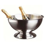 Seau a champagne grand format (5 - 6 bouteilles) 40 cm - inox Seau a champagne grand format (5 - 6 bouteilles) 40 cm - inox