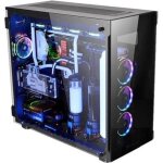 Thermaltake bo�tier pc view 91 tg rgb grand tour format xl - atx noir (verre tremp�)
