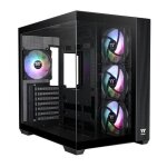Boîtier pc midi tower - thermaltake - view 380 xl - argb - verre trempé - noir Boîtier pc midi tower - thermaltake - view 380 xl - argb - verre trempé - noir