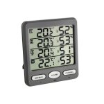 Thermo - hygrom�tre sans fil tfa klima - monitor + 3 capteurs