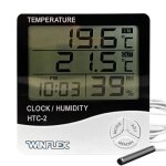 Thermo - hygromètre avec sonde - humidité et température - winflex Thermo - hygromètre avec sonde - humidité et température - winflex