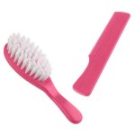 Thermobaby brosse et peigne - rose bonbon Thermobaby brosse et peigne - rose bonbon