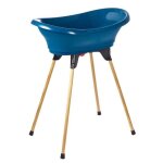 Thermobaby kit de bain vasco : baignoire + pieds + tuyau de vidange - bleu ocan