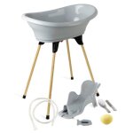 Thermobaby pack baignoire vasco 7 en 1 gris charme - fabriqu en france