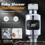Thermomètre de bain pour bébé adulte - robinets de baignoire - affichage de la température du robinet ... Thermomètre de bain pour bébé adulte - robinets de baignoire - affichage de la température du robinet ...