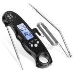 Thermomtre de cuisine thermomtre alimentaire sonde lcd digital tancherapide et prcis & auto on / ...