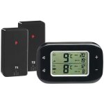 Thermomtre digital sans fil pour rfrigrateur et conglateur avec 2 capteurs