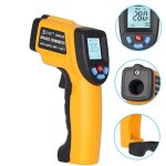 Thermom�tre infrarouge - mingmei - mod�le lcd - plage - 50 � 330 �c - pr�cision � 15 �c