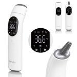 Thermom�tre frontal digital lionelo feverscan - sans contact - fonction m�moire - led - alerte fi�vre ...