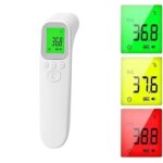 Seigneer - thermomtre frontal mesure frontale lecture code couleur lcd alerte fivre fonction mmoire ...