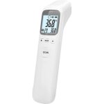 Thermomètre frontal et oreille thermomètre numérique infrarouge pour enfant adulte - gris Thermomètre frontal et oreille thermomètre numérique infrarouge pour enfant adulte - gris