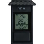 Thermomtre min maxi affichage digital serre de jardin - mur intrieur ou extrieur