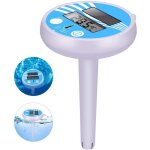 Thermomtre numrique  nergie solaire thermomtre de piscine flottant avec cran lcd outil de mesure ...