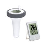 Thermomètre piscine sans fil flottant thermomètre de piscine connecté numérique avec récepteur radio ... Thermomètre piscine sans fil flottant thermomètre de piscine connecté numérique avec récepteur radio ...