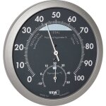 Thermo - hygromètre tfa dostmann 45. 2043. 51 anthracite argent thermometre - pluviometre - barometre ... Thermo - hygromètre tfa dostmann 45. 2043. 51 anthracite argent thermometre - pluviometre - barometre ...