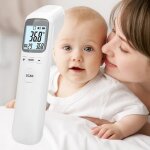 Thermom�tre professionnel / surface des objets thermom�tre frontal infrarouge num�rique multi - fonctionnel ...