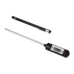Thermomtre  sonde lectronique avec protection - metaltex - 205 x 2 x 2 cm - mesure prcise + / - 1c ...