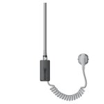 Thermoplongeur pour radiateur de salle de bain 1200w anthracite avec thermostat contrle de la temprature ...