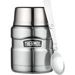 Thermos bote alimentaire isotherme 0. 45l argent - 105758