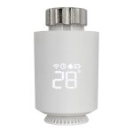 Thermostat connect� et intelligent pour radiateur - haopyou - tt refroidissement - blanc