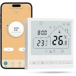 Thermostat connect thermostat sans fil compatible avec alexa et google home thermostat chaudiere gaz ...