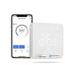 Thermostat connect� - meross - thermostat wifi - d�tection de fen�tre ouverte - programmable - gaz naturel ...