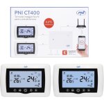 Thermostat intelligent pni ct400 sans fil avec wifi contrle 2 zones via internet pour centrales thermiques ...