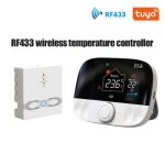 Thermostat intelligent sans fil rf433 rgulateur de temprature programmable pour chauffage de pice ...
