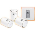 Thermostat intelligent + tte thermostatique connecte et intelligente - netatmo - programmable - objet ...
