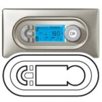 Thermostat programmable enj. tita legrand 068542 - blanc Thermostat programmable enj. tita legrand 068542 - blanc