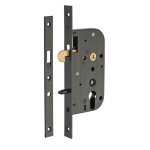 Thirard - boitier de serrure encastrable � crochet pour porte coulissante axe 50mm bouts carr�s - thirard ...