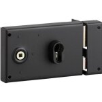 Thirard - boitier de serrure horizontale en applique double entr�e � fouillot pour entr�e droite axe ...