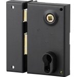 Thirard - boitier de serrure verticale en applique double entre  fouillot pour entre gauche axe 45mm ...