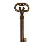 Thirard - clé laiton vieilli de meuble pour serrure à pattes et serrure en applique - thirard Thirard - clé laiton vieilli de meuble pour serrure à pattes et serrure en applique - thirard