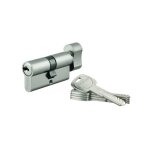 Thirard - cylindre de serrure � bouton trafic 6 unikey (achetez - en plusieurs ouvrez avec la m�me cl�) ...