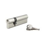 Thirard - cylindre de serrure double entrée sa 30x70mm anti - arrachement nickel 3 clés - thirard Thirard - cylindre de serrure double entrée sa 30x70mm anti - arrachement nickel 3 clés - thirard