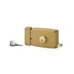 Thirard - serrure horizontale en applique double entrée à tirage pour porte dentrée gauche 140x94mm axe ... Thirard - serrure horizontale en applique double entrée à tirage pour porte dentrée gauche 140x94mm axe ...