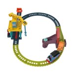 Thomas et ses amis - circuit motoris la piste de carly et sandy - figurine 1er ge - 3 ans et +