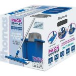 Thomas - kit lave sol  plat avec seau double bac
