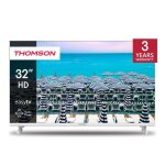 Thomson 32 (81 cm) led hd blanc tlviseur - easy tv - 32hd2s13w - 2023