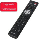 Thomson roc 2411 t�l�commande universelle 2 appareils