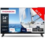 Tv led 60 cm thomson 24hg2s14c - google tv - 12 volts