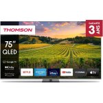Thomson - tv qled 75qg5c14 - 75 (190 cm) - 4k uhd 3840x2160 - hdr 10 - google tv - 2xhdmi 2. 1 + 2xhdmi ...