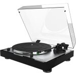 Platine vinyle - thorens - td 402 dd - noir laqu - 33 / 45 tours - entranement direct