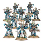 Figurine de collection - warhammer 40000 - thousand sons: marines rubricae - plastique - neuf et scell� ...