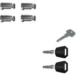 Serrures antivol - thule - one key system 4504 - 4 barillets - 2 clés confort - 1 clé maître Serrures antivol - thule - one key system 4504 - 4 barillets - 2 clés confort - 1 clé maître
